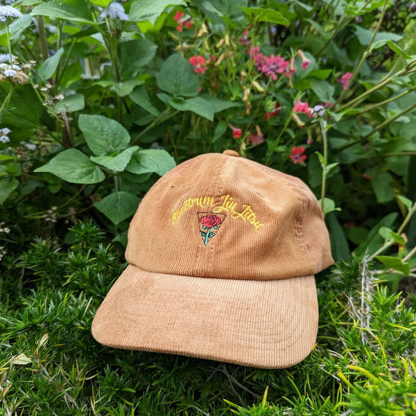 Rose Corduroy Hat