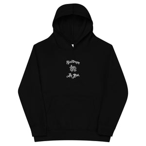 Youth Embroidered Rose Hoodie