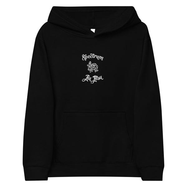 Youth Embroidered Rose Hoodie