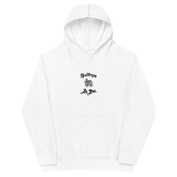 Youth Embroidered Rose Hoodie