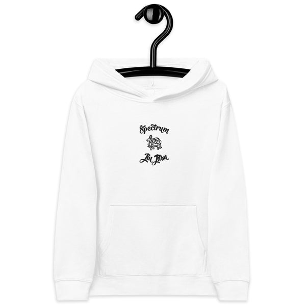 Youth Embroidered Rose Hoodie