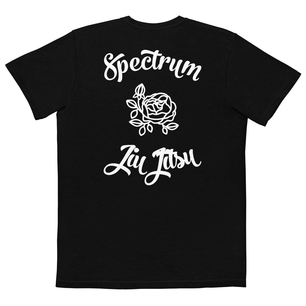 Script/Rose Pocket T-Shirt