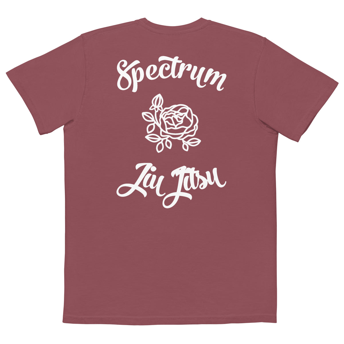 Script/Rose Pocket T-Shirt