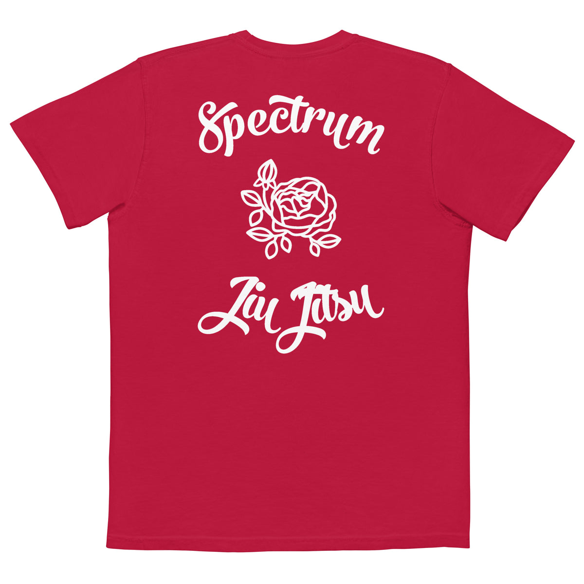 Script/Rose Pocket T-Shirt