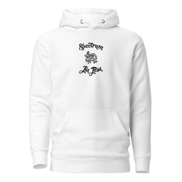 Embroidered Rose Hoodie