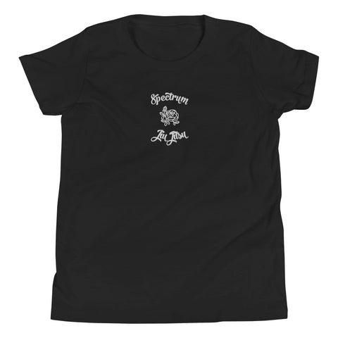Youth Embroidered Rose T-Shirt
